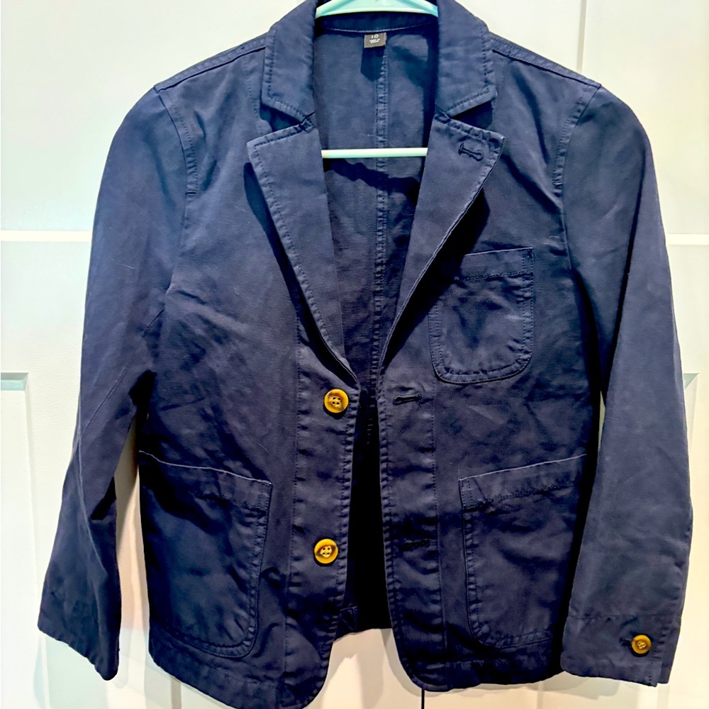 J. Crew Ludlow Boys Blazer - Size 10 - Union Blue